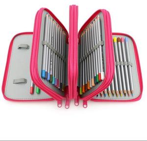Sac en tissu Oxford pratique personnalisé, organiseur à 72 emplacements, étui portable pour crayons d'aquarelle, couleur personnalisable, recyclable - Product Image 1