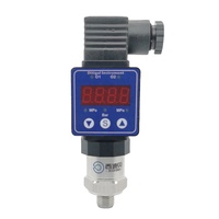 Transmetteur de pression 4-20mA 0,5% Hirchman DIN43650A 2-600bar en acier inoxydable avec affichage numérique LED