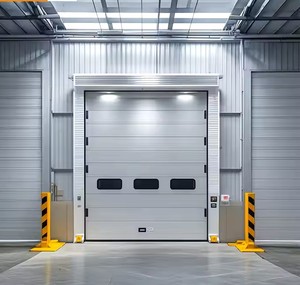 <span class=keywords><strong>Porte</strong></span> industrielle électrique d'usine, <span class=keywords><strong>porte</strong></span> extérieure pour entrepôts et ateliers, <span class=keywords><strong>porte</strong></span> sectionnelle en acier - Product Image 6