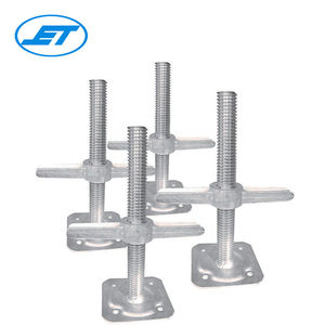 Support de base réglable pour échafaudage 600 mm, pièces de rechange gratuites, design contemporain, garantie 1 an, support technique en ligne pour hôtels et graphisme - Product Image 1