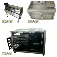 Multifunctionele zonne-energie voedseldrogers voor fruit & groente verwerking, geschikt voor mango, vis, cacao, koffiebonen en thee