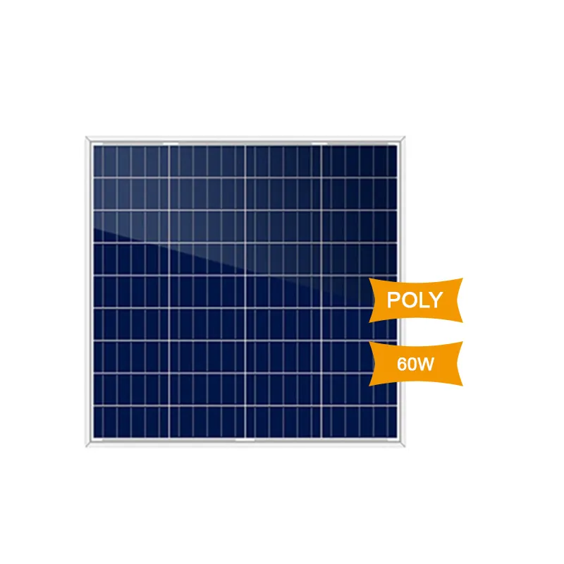 Pannello fotovoltaico di ricarica esterna di alta qualità celdas solares 20w 50w 60w 70w 80w 90w 100w mini pannello solare policristallino