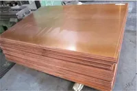Contenido de placa de cobre puro 99.99% Placa de cobre electrolítico Cátodo de cobre