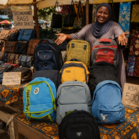 Sacs à dos d'occasion, lot mixte, grade A, sacs de seconde main en gros, sacs d'école pré-utilisés, sacs pour enfants désinfectés, export
