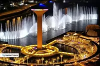 Proyecto EPC en Kuwait: Parque Acuático con Fuente Musical Danzante en un Centro Comercial al Aire Libre