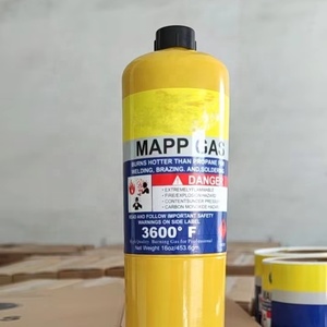 Gás <span class=keywords><strong>Mapp</strong></span> de alto desempenho 16oz 452G para soldagem e brasagem - Product Image 2