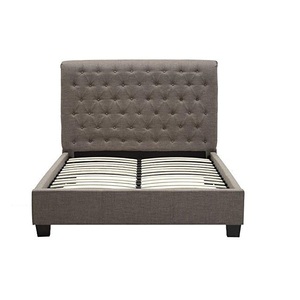 De lujo con la <span class=keywords><strong>ginebra</strong></span> tapizado cama distintos de cama de plataforma tamaño completo para dormitorio - Product Image 2