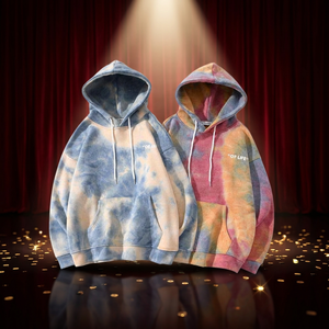 Vente en gros de sweatshirts à capuche et sweatshirts teintés pour hommes Fashion Street personnalisés Fabricant - Product Image 1