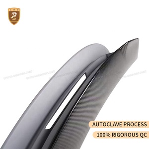 Pour <span class=keywords><strong>Porsche</strong></span> <span class=keywords><strong>911</strong></span> 992 Carrera 4S GTS <span class=keywords><strong>911</strong></span> Targa Turbo Facelift SD Style GT Aerokit aileron de coffre arrière - Product Image 6