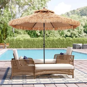 Large Size <strong>Umbrella</strong> Beach Tiki Sun Shade <strong>Umbrella</strong> Waterproof Hawaiian Hula Beach <strong>Umbrella</strong> <strong>Patio</strong> <strong>Used</strong> Straw Pole Material - Product Image 1