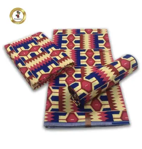 Wax Congo à imprimés 100% coton, vente en gros, tissu africain à motifs