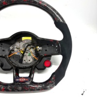 Volant en fibre de carbone de qualité supérieure prêt à être expédié pour Polo Passat B5 SEAT Leon Sharan Jetta Golf MK4 Skoda Octavia Finition brillante