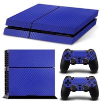 Peaux en vinyle pour manette de jeu PS4 Playstation 4, autocollant pour console et manettes Sony PS4, 2 joysticks, accessoires