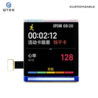 Moniteur LCD de panneau de module d'affichage AMOLED de 1.63 pouces avec écran OLED 320*320 MIPI DSI RGB pour montres intelligentes