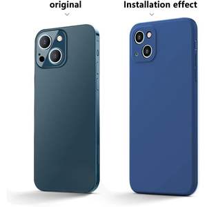 Coque de téléphone en silicone pour Mi 11T Mi 11T Pro, 6.67 pouces, bleu saphir, housse de protection mate - Product Image 2