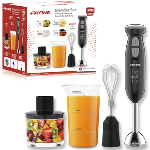 AKANE Ensemble mélangeur Juego <span class=keywords><strong>De</strong></span> Batidora 800W Power 4 Blade System Two Switch Control Easy to Clean Design for Juice and Food Prep - Product Image 1