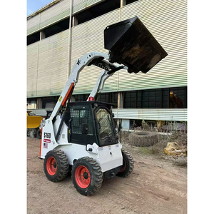 विशेष पेशकश में बोबकैट S160 मिनी स्किड स्टीड लोडर, जो भूमि ग्रेडिंग के लिए वानिकी मल्चर से लैस है। - Product Image 2