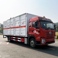 Camión de Carga 4X2 6X4 para Transporte de Mercancías Químicas, Explosivos, Gases Peligrosos, Mercancías Inflamables
