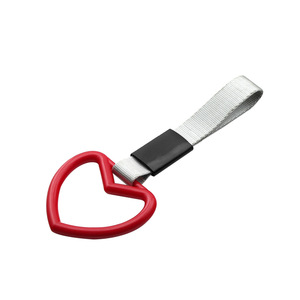 Anneau de sécurité en forme de cœur pour voiture, anneau d'avertissement noir à visser sur le pare-chocs, pour mise à niveau et utilisation générale - Product Image 3