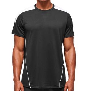 เสื้อยืดผู้ชายขายส่ง สไตล์ลำลอง สปอร์ต ตัดต่อสี ไซส์ใหญ่ ระบายอากาศ ไม่ยับ ทรงหลวม - Product Image 1