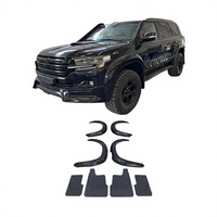 Kit de carrosserie large de haute qualité pour Toyota Land Cruiser LC200 mise à niveau Modification Kit de Performance de carrosserie large roue avant