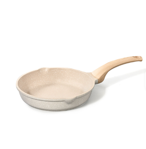 Juego de Utensilios de Cocina de Cerámica Ecológicos de Lujo BST de 8 Piezas con Tapa de Vidrio, Mango de Madera, Sartén Antiadherente y Ollas para Sopa/Arroz/Trigo - Product Image 5