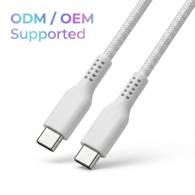 Nylon Braided TPE USB 3.0 Type-C 3A Fast Charging Cable with Pure Copper Conductor Eco-Friendly Design