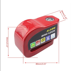 Blocco per freno a disco della ruota della bicicletta per bicicletta in lega di alluminio blocco antifurto per biciclette E-Bike - Product Image 4