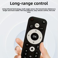 Télécommande vocale intelligente P68 pour téléviseur, projecteur, fauteuil de massage et éclairage - Chine