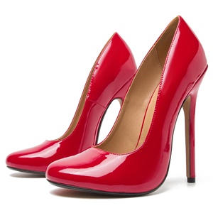 Taille extra-large 40-48 15 Talon aiguille Convient aux hommes et aux femmes. Tige en PU, semelle en caoutchouc, talon fin. Nouveau style. Directement de l'usine - Product Image 6