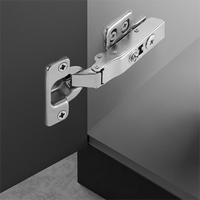 Charnières de meuble KINGSTAR modernes à fermeture amortie hydraulique 3D en acier monobloc pour cuisine, appartement, maison, bureau et entrepôt
