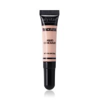 Fond de Teint Liquide Correcteur Anti-Cernes et Anti-Imperfections pour le Visage, Imperméable et Résistant à la Transpiration