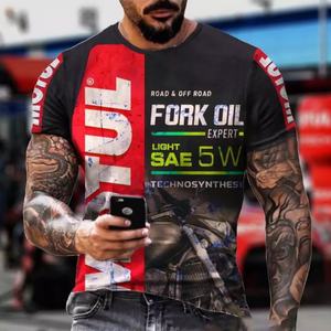 T-shirts pour hommes T-shirts de haute qualité et T-shirts de créateurs pour garçons T-shirts à manches courtes tendance Imprimés en 3D Col rond Pull - Product Image 4