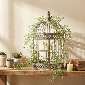 Guirnalda de Plantas Artificiales, Guirnalda de Follaje Artificial, Guirnalda de Helechos Colgantes Falsos para Decoración de Paredes de Jardín, Interiores y Exteriores del Hogar - Product Image 1