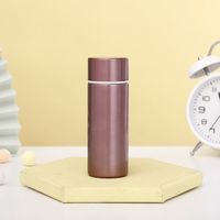 Thermos en acier inoxydable miniature à double paroi à isolation sous vide de qualité alimentaire, tasse thermique portable anti-fuite