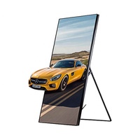 Pantalla de póster Led a todo Color de alta definición Monitor P2.5 Pantalla Led de pie Tienda Publicidad Señalización de póster digital