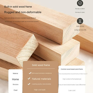 Cloud Fabric <b>Sofa</b> Straight Row Leisure Couch For <b>Small</b> Apartment Living Room <b>Bedroom</b> - Product Image 3