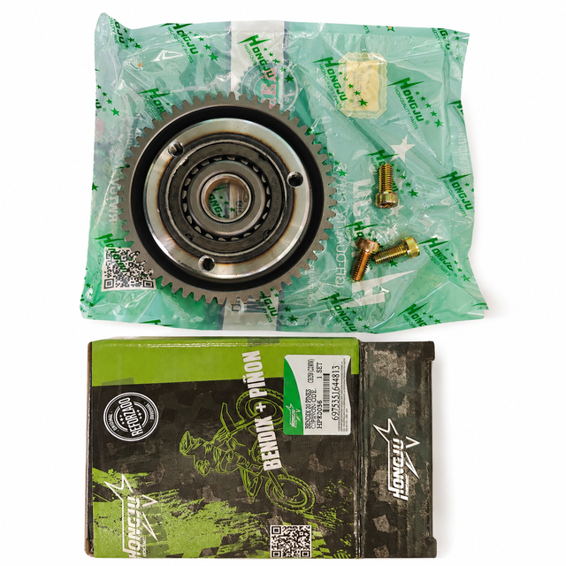 Starter Overrunning Clutch 20 Beads One Way Freewheel for CG200 Engine Motorcycle Assembly Part