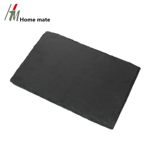 Planches à fromage et à desserts modernes en <span class=keywords><strong>ardoise</strong></span>, 30x22cm, éco-responsables, bords coupés à la main, collection Pro pour apéritifs - Product Image 2