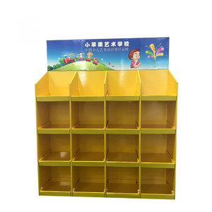 OEM tùy chỉnh Pop cuốn sách lưới tông sàn hiển thị đứng Tạp Chí có thể tái chế cứng nhắc kệ sách giấy hiển thị giá cho dạy kèm - Product Image 2