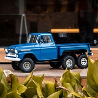 FMS 1:18 Escala Chevi Apache con Licencia 6X6 2.4G Radio Control Eléctrico RC Rock Crawler RTR 6WD