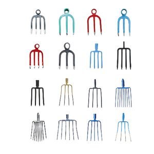 Home & gardenfarm tu đa công cụ ngã ba hoe weeder cào công cụ spading và đào ngã ba withwood xử lý - Product Image 2