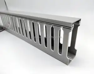 Trung Quốc frb. PXC rãnh cáp điện Trunking hệ thống dây điện cáp Duct với bìa PVC hệ thống dây điện ống dẫn