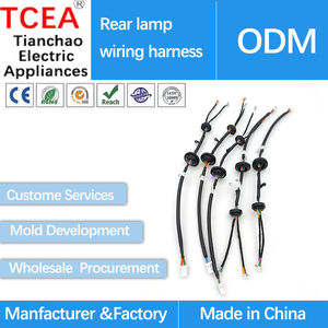 Harness Kabel Otomotif PVC Kustom FLR9Y-B 0.35mm dengan Housing A-P20045U-5-W Terminal A-T20045UPS-2 untuk Sistem Lampu Belakang - Product Image 3