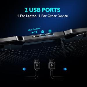 <span class=keywords><strong>Portatile</strong></span> Mini Computer <span class=keywords><strong>portatile</strong></span> basamento Cool Pad 2 ventole luce LED Notebook Computer staffa con supporto per telefono - Product Image 5