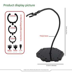 ขาตั้งจอแสดงผลอเนกประสงค์แบบข้ามพรมแดนสำหรับรุ่น HG <span class=keywords><strong>GUNDAM</strong></span> โครงรองรับการเคลื่อนไหวใต้โครงกระดูก - Product Image 4