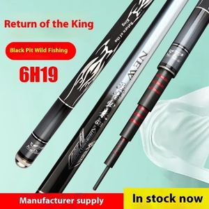 TOPIND-<span class=keywords><strong>Canne</strong></span> à pêche à main ultra-légère à haute teneur en carbone 6H19, fosse noire ajustée pour <span class=keywords><strong>carpe</strong></span>, 100g, caoutchouc pour la pêche en gros - Product Image 6