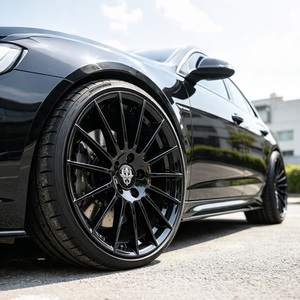Rines FLowtone de 18 Pulgadas 5x112 en Negro Mate, Multirradio, de Aleación de Aluminio para Mercedes, Audi, <span class=keywords><strong>Golf</strong></span>, Jetta, Sagitar - Product Image 5