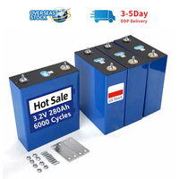 Pile intelligente au Lithium Lifepo4 de qualité A, 3.2v, 280ah, 300ah, 310ah, 320ah, pour le stockage solaire