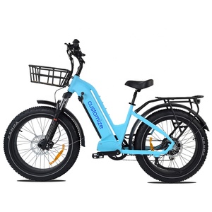 Vélos de montagne électriques puissants à longue portée 750 26 <span class=keywords><strong>pouces</strong></span> 7 vitesses, suspension intégrale, vélo électrique pour adultes - Product Image 1
